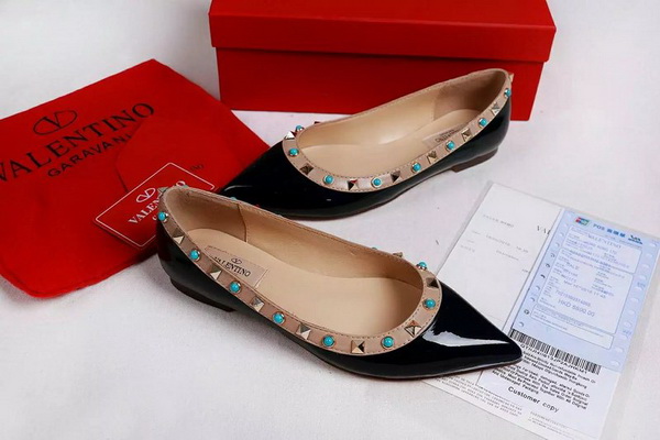 Valentino Shallow mouth flat shoes Women--062